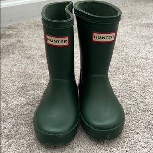 Hunter Classic Dark Green Boots